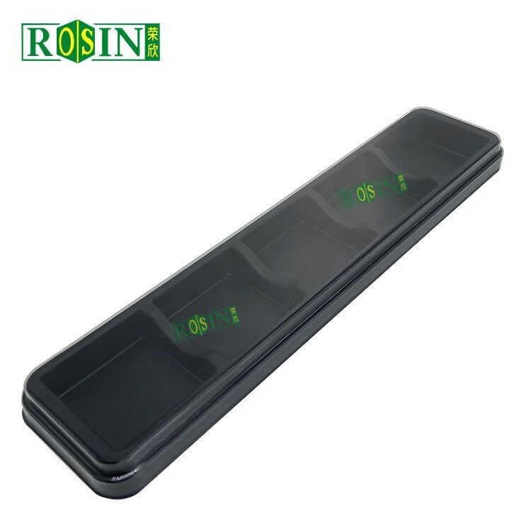 Custom 5 Cavity Chocolate Insert Trays Disposable Blister PP With Clear Lid