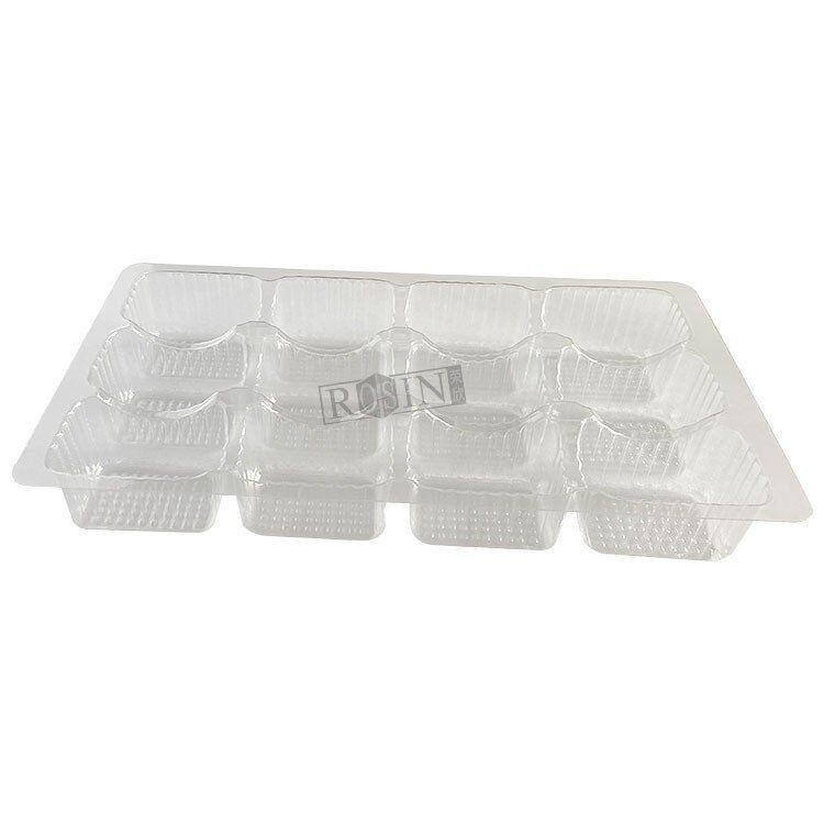 Disposable Plastic Chocolate Packaging Blister PET Chocolate Tray Plastic