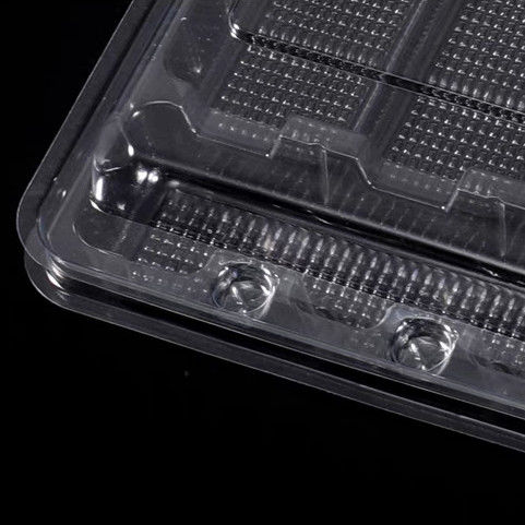 Customized Disposable Plastic Transparent Pet Foods On Stick Packaging Hidden Clamshell Tomatoes On Sticks Container With Lid