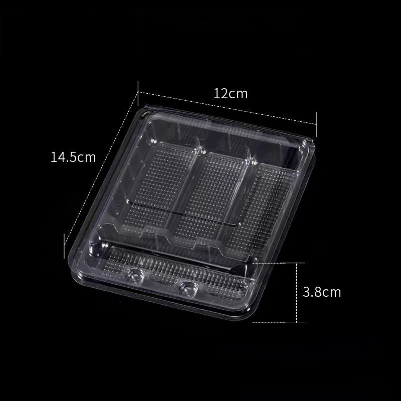 Customized Disposable Plastic Transparent Pet Foods On Stick Packaging Hidden Clamshell Tomatoes On Sticks Container With Lid