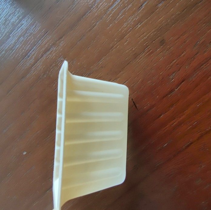 Custom Biodegradable Corn Starch Single Plant Nursery Tray With Hole For Agricultural Greenhouse