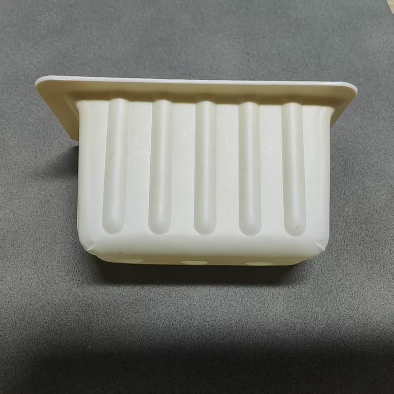 Custom Biodegradable Corn Starch Single Plant Nursery Tray With Hole For Agricultural Greenhouse