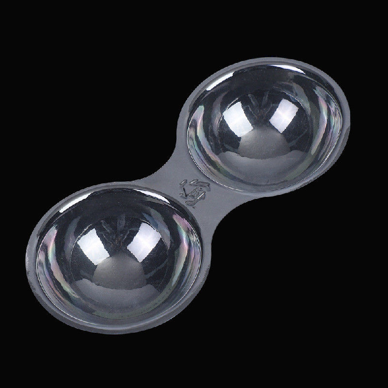 FDA Einweg-Vakuum-geformte transparente Kunststoff-PET-PVC-Plastik-Scharnier Clamshell Silikon-BH Unterwäsche Unterstützung Verpackungsplatte