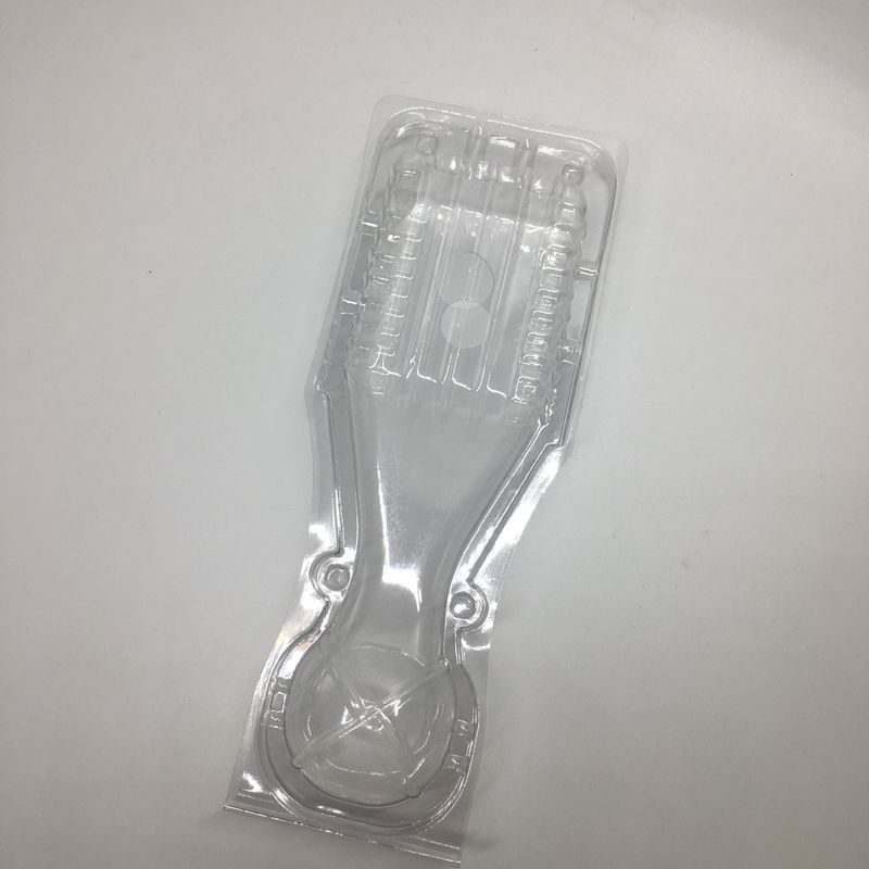 Customized Blister Clear Pet PVC Plastic Plant Clamshell Packaging Nursery Transportation Folding Box Packaging