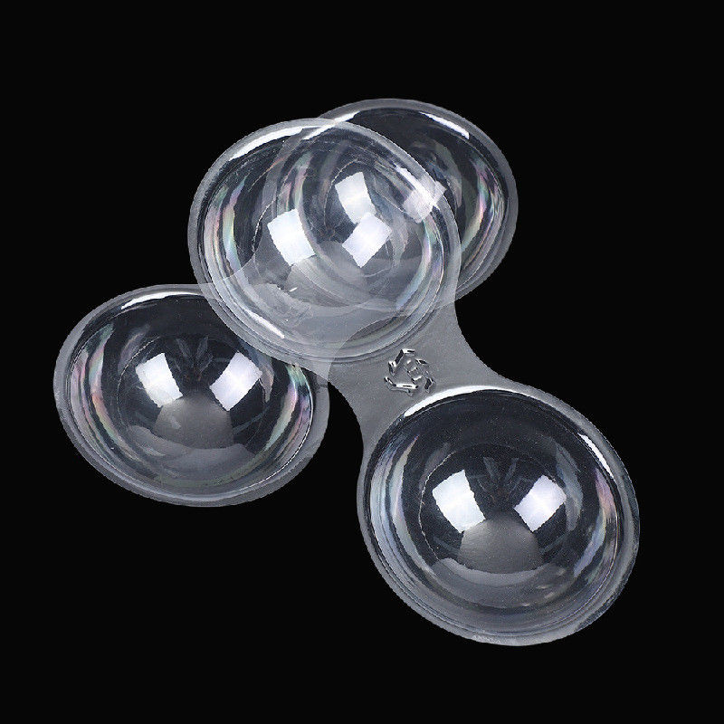 FDA Einweg-Vakuum-geformte transparente Kunststoff-PET-PVC-Plastik-Scharnier Clamshell Silikon-BH Unterwäsche Unterstützung Verpackungsplatte