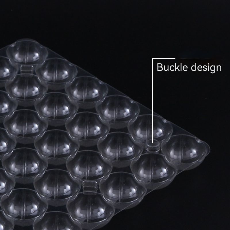 Custom Blister Transparent 54 Cavity Pet Berry Fruit Clamshell Box Disposable Yangmei Fruit Clear Plastic Container Packing Box