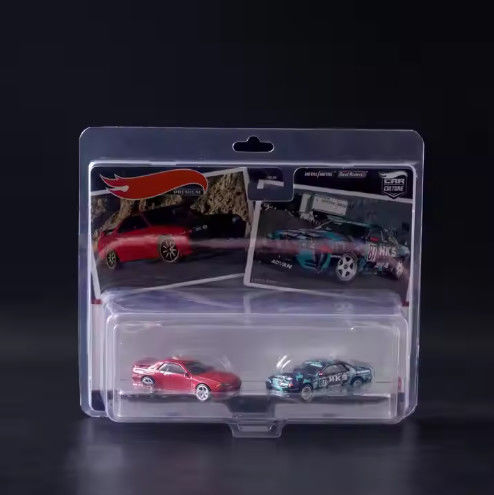 Custom Plastic Pet Clear Blister Einweg-Clamshell Verpackung Action-Figuren-Display-Gehäuse Schutz-Blister-Clamshell für 3,5 in losen Action-Figuren