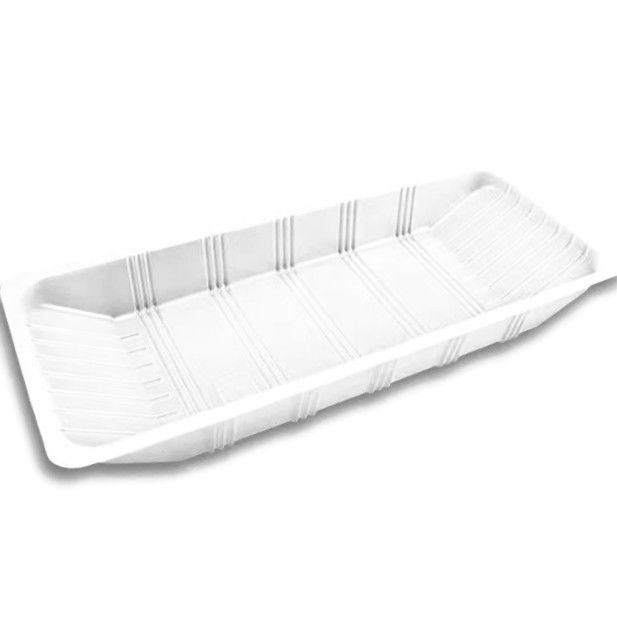 Disposable Rectangular Plastic Food Tray Fresh Pp Shrimp Tray Fruit And Vegetable Food Frozen Seafood Preservation Tray Packaging