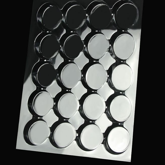 Supermarket Thick Fruit Tray Display Pad Apple Positioning Grid Supermarket Bulk Anti slip Peach Display Bottom Tray