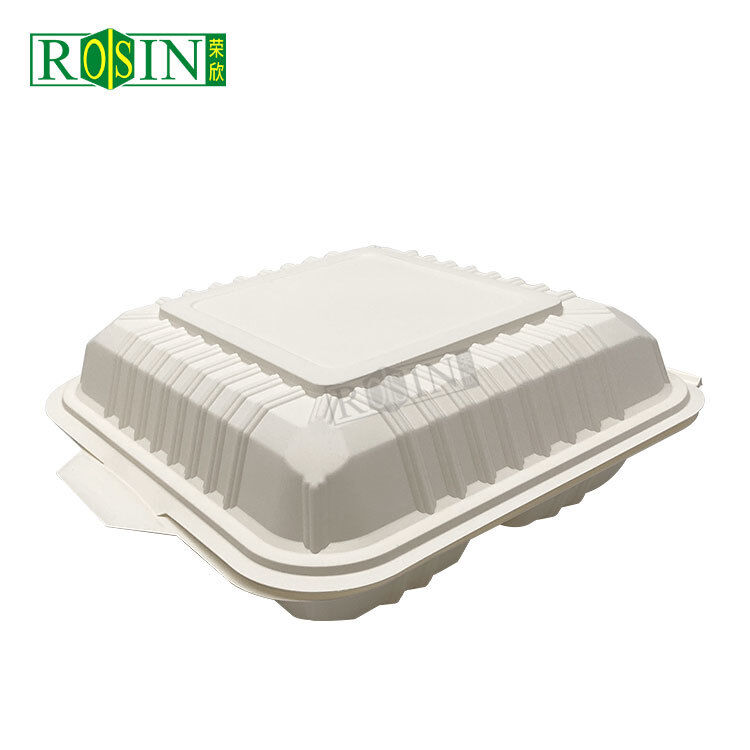 White PP double grid vacuum formed tray, molecular cuisine salmon special heat sealable tray