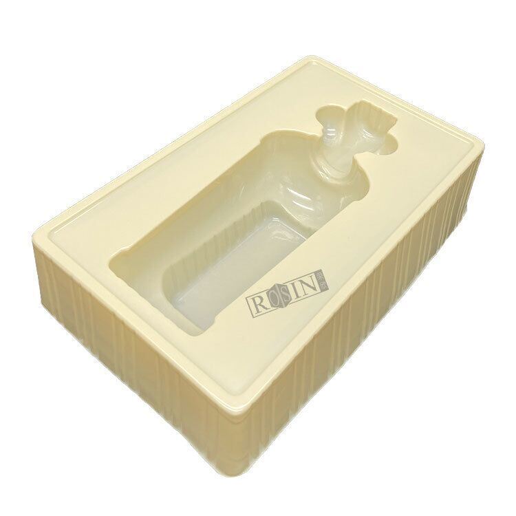 Premium Wine Liner Beige Insert Plastic Blister Tray Shockproof Wine Bottle Insert for Gift Packaging